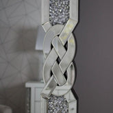 Mocka Lattice Mirror | Elegant Geometric Design | Luxury Wall Mirror